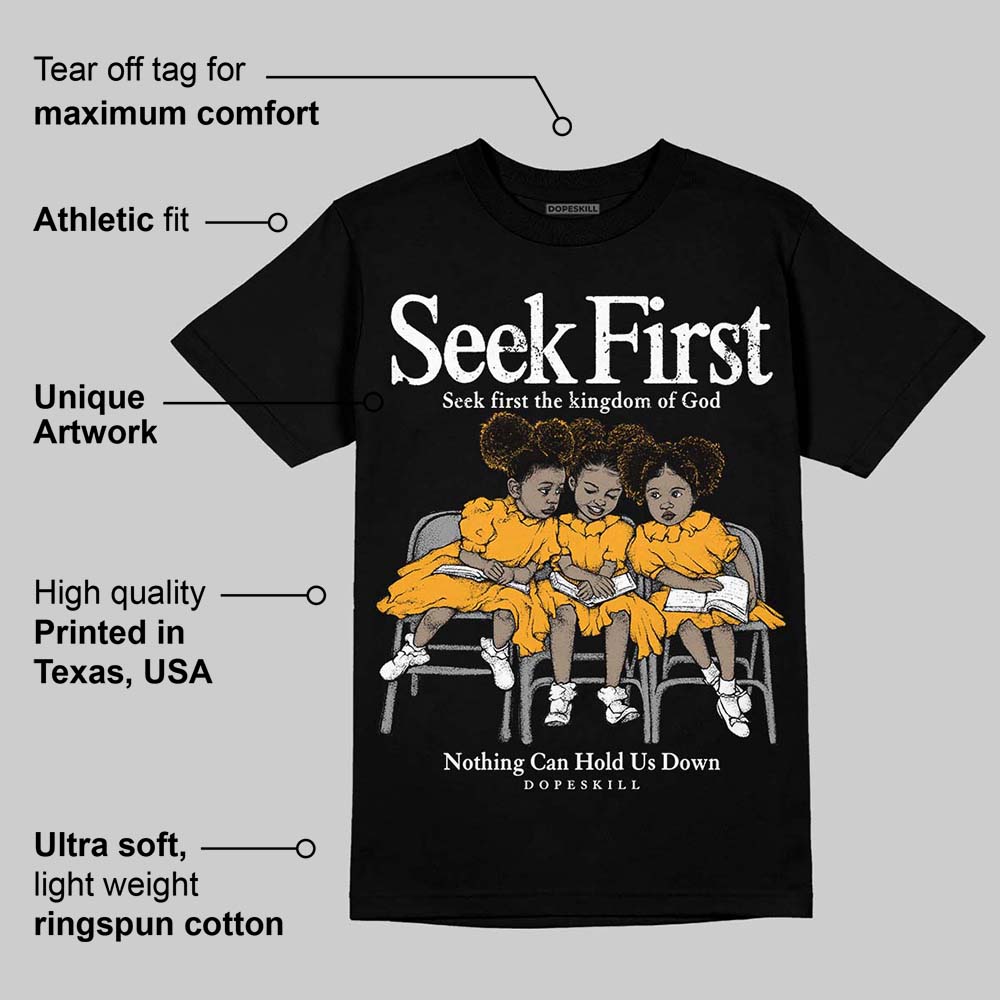 Black Taxi 12s DopeSkill T-Shirt New Seek First Graphic