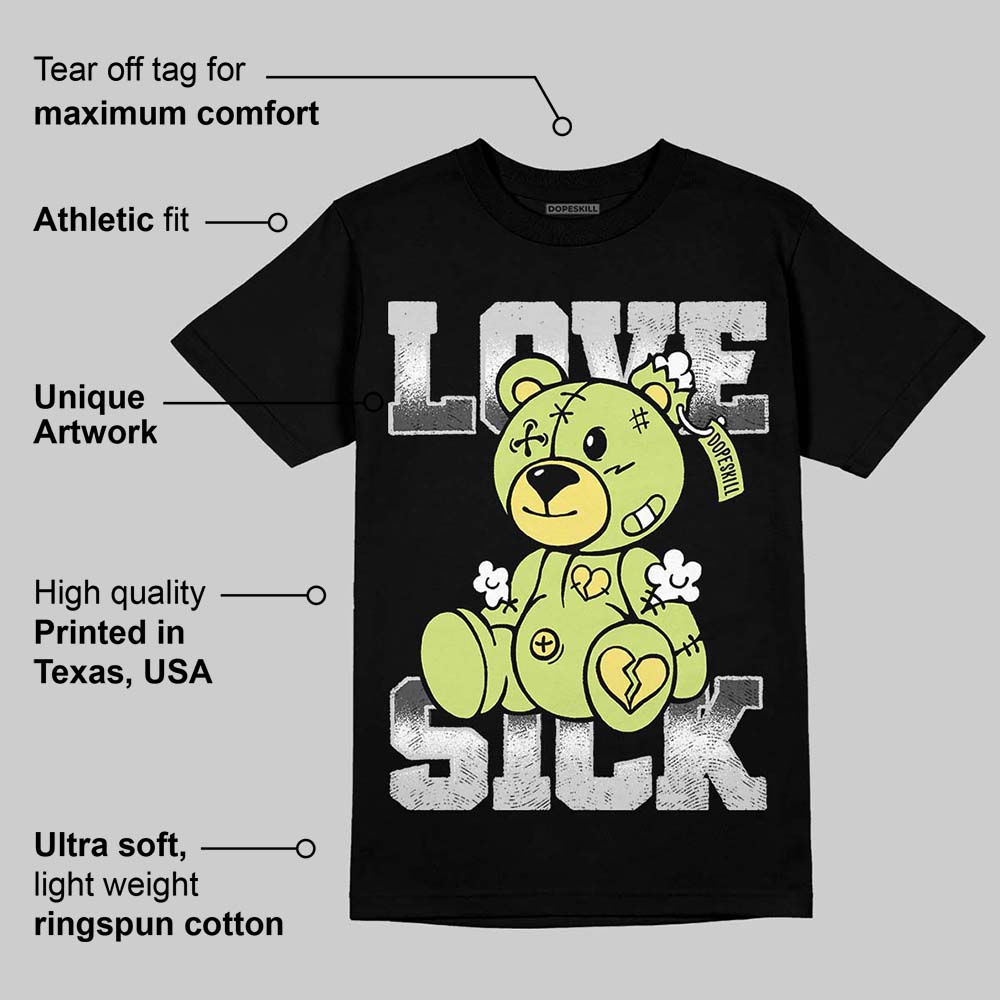Light Lemon Twist 4s DopeSkill T-Shirt Love Sick Graphic Style001