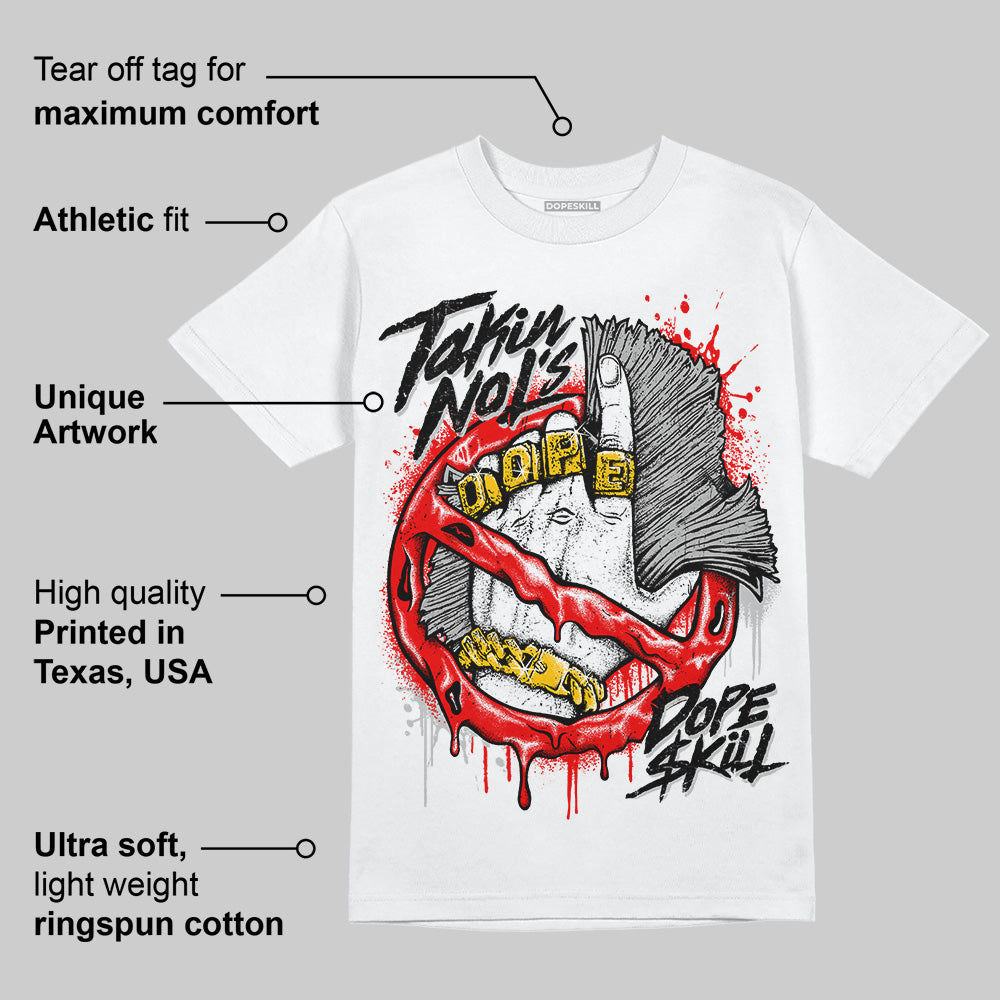 Cherry 12s DopeSkill T-Shirt Takin No L's Graphic