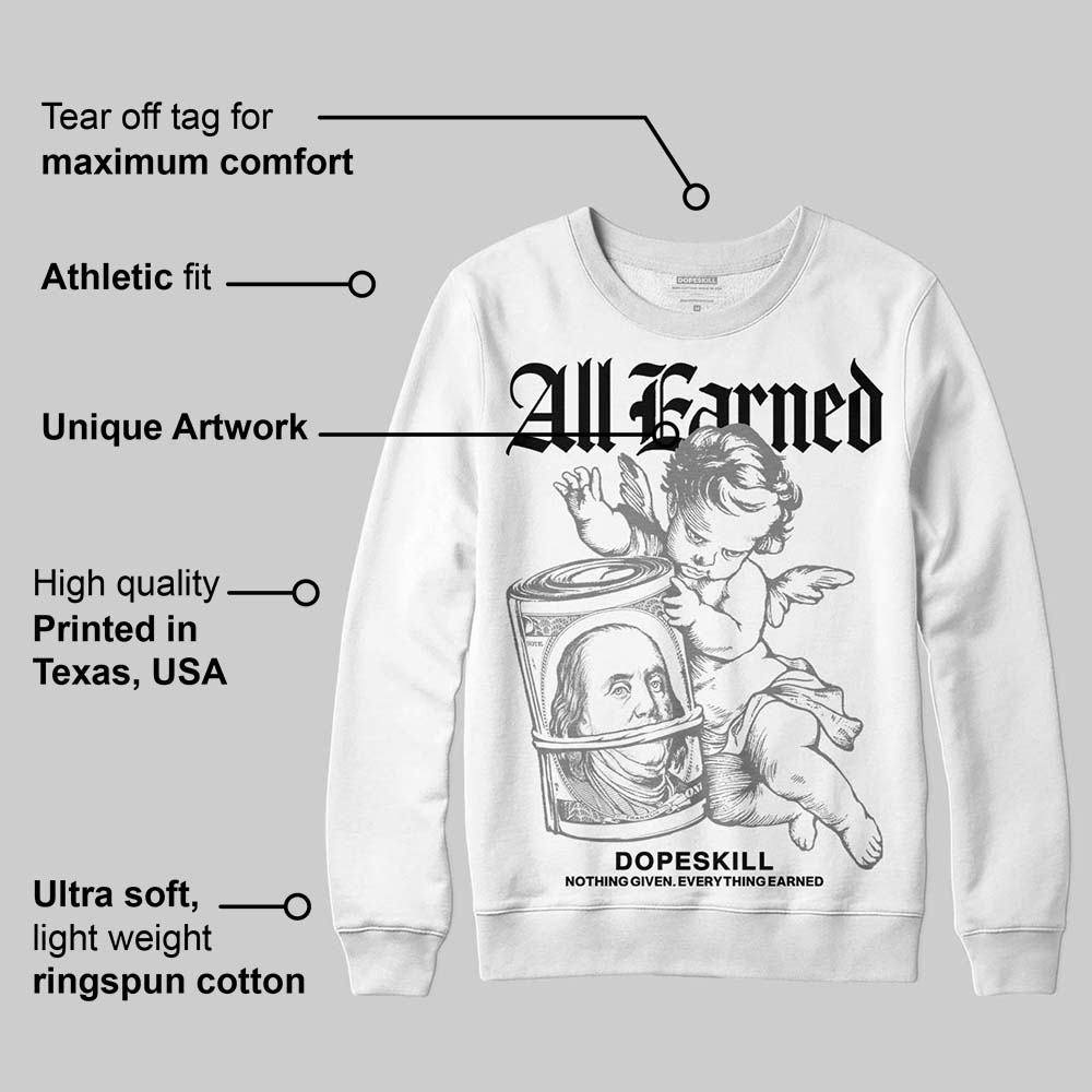 Grey Collection DopeSkill Sweatshirt All Earned Graphic