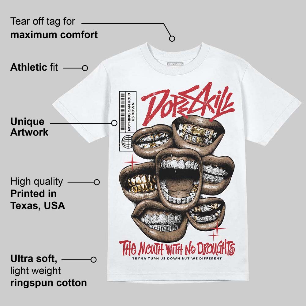 Ferrari 14s DopeSkill T-Shirt The Mouth With No Droughts Graphic
