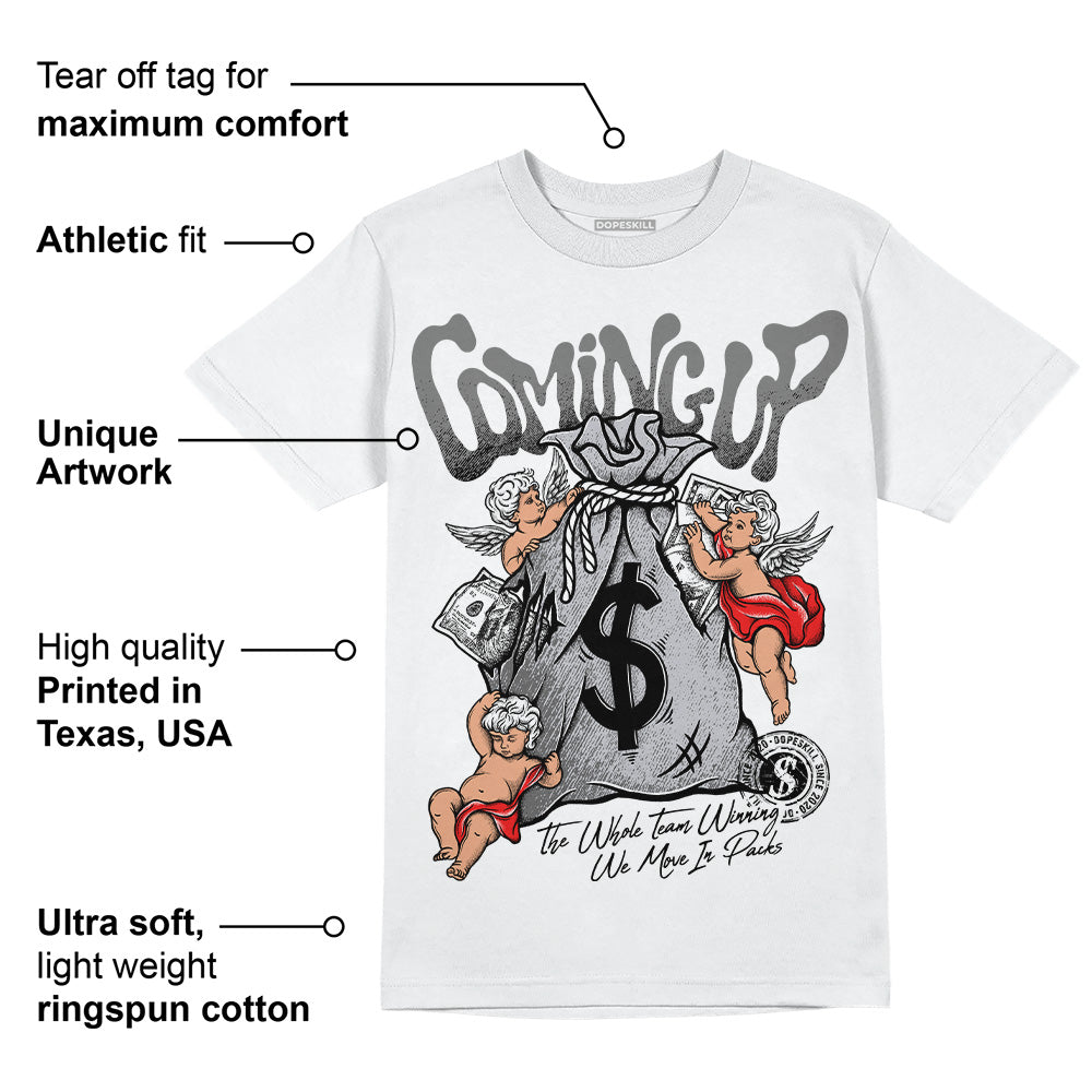Grey Collection DopeSkill T-Shirt Money Bag Coming Up Graphic