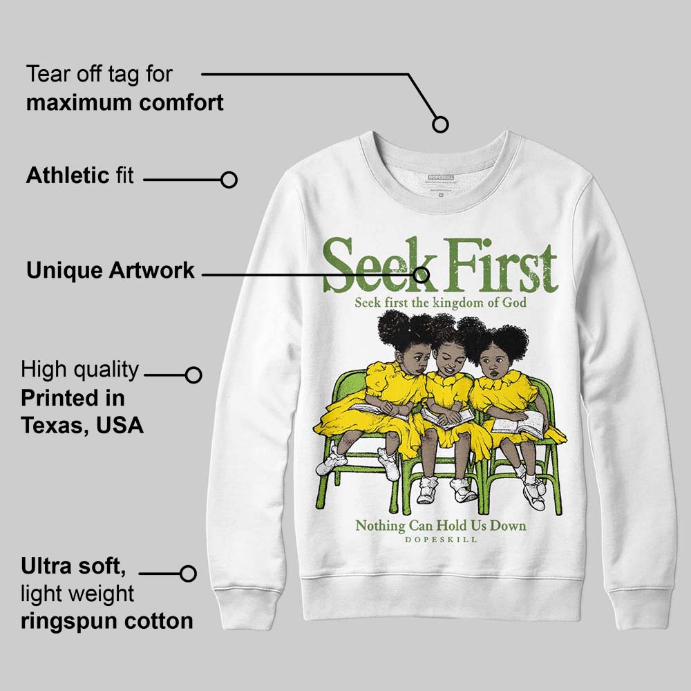 Dunk 'Chlorophyll' DopeSkill Sweatshirt New Seek First Graphic