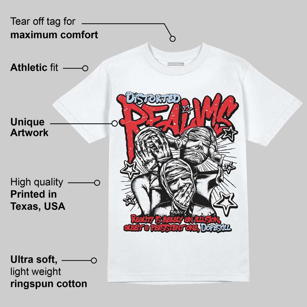 Cherry 11s DopeSkill T-Shirt Distorted Realms Graphic