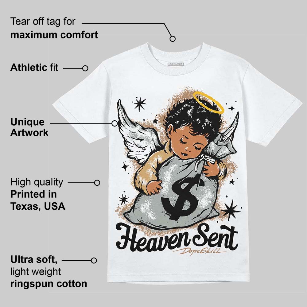 1906R ‚ÄòWhite Gold‚Äô DopeSkill T-Shirt Heaven Sent Graphic