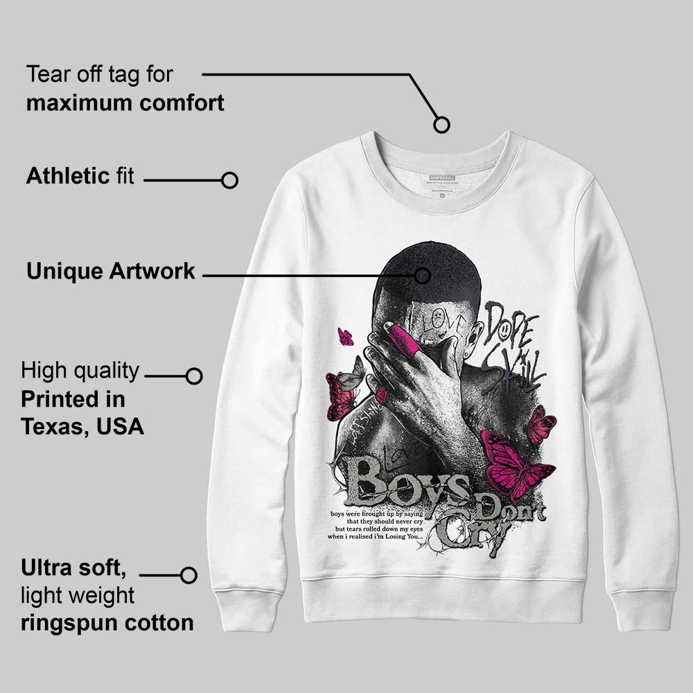 Black Cat 3s DopeSkill Sweatshirt Boys Don't Cry Graphic