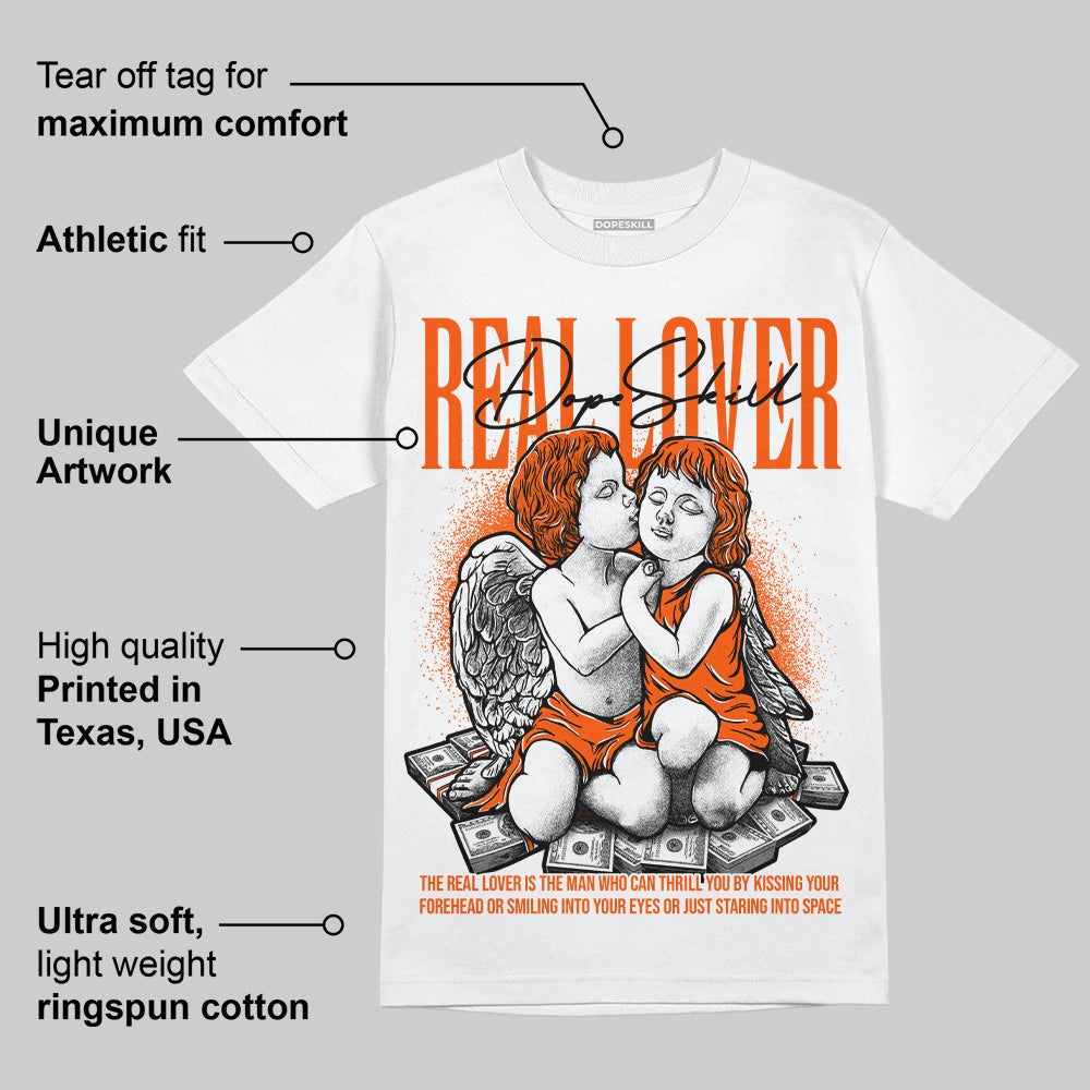 Orange Milk DopeSkill T-Shirt Real Lover Graphic