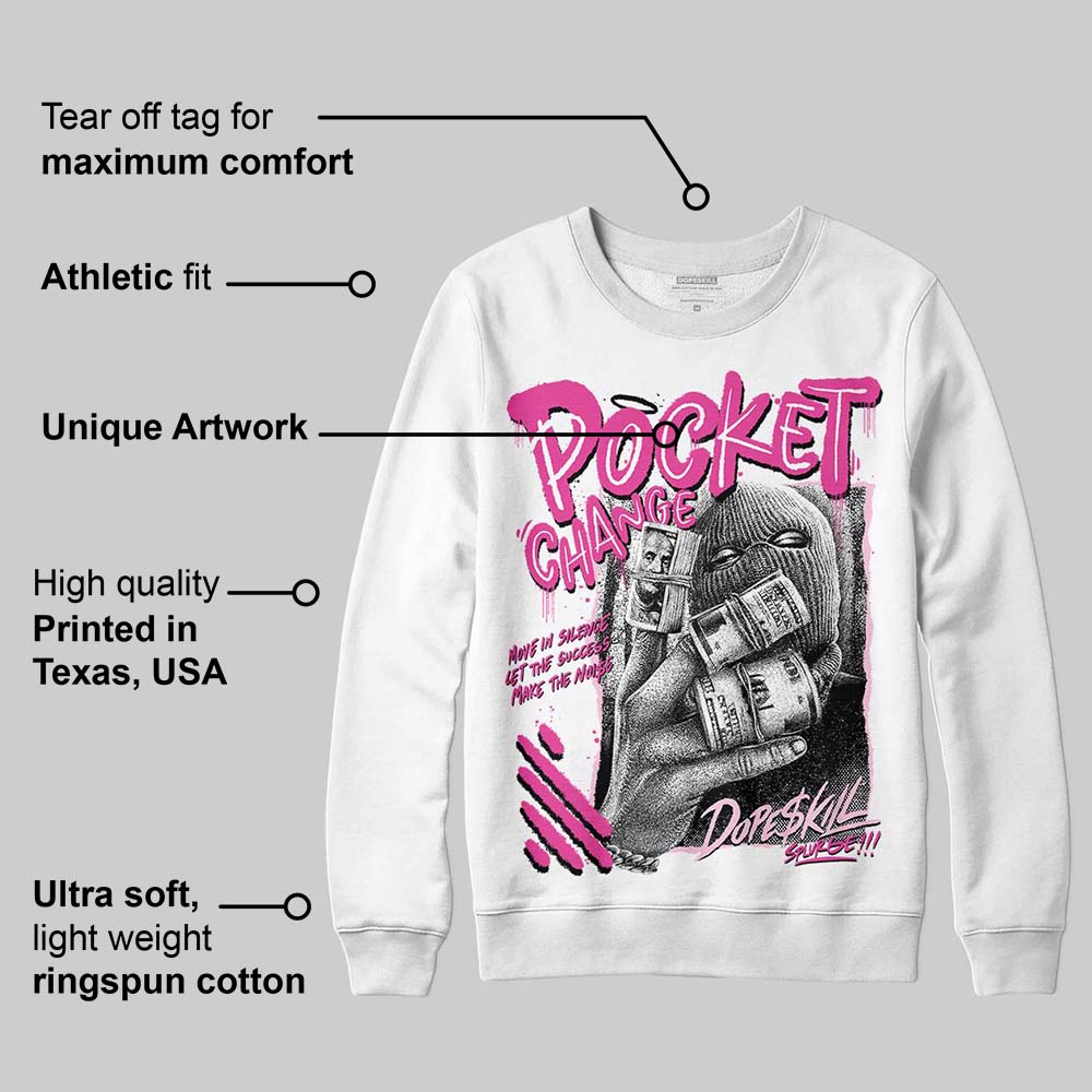 Pink Collection DopeSkill Sweatshirt Pocket Change Graphic