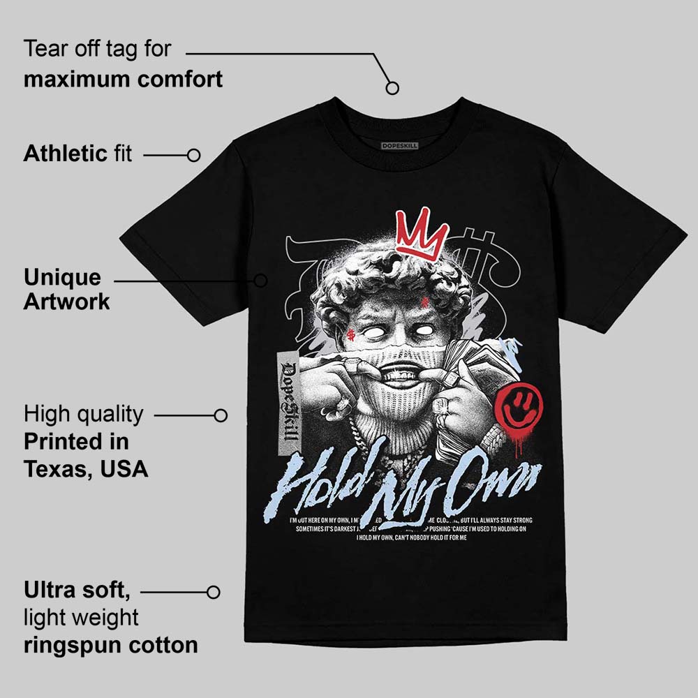 Black Metallic Reimagined 5s DopeSkill T-Shirt In My Way Graphic