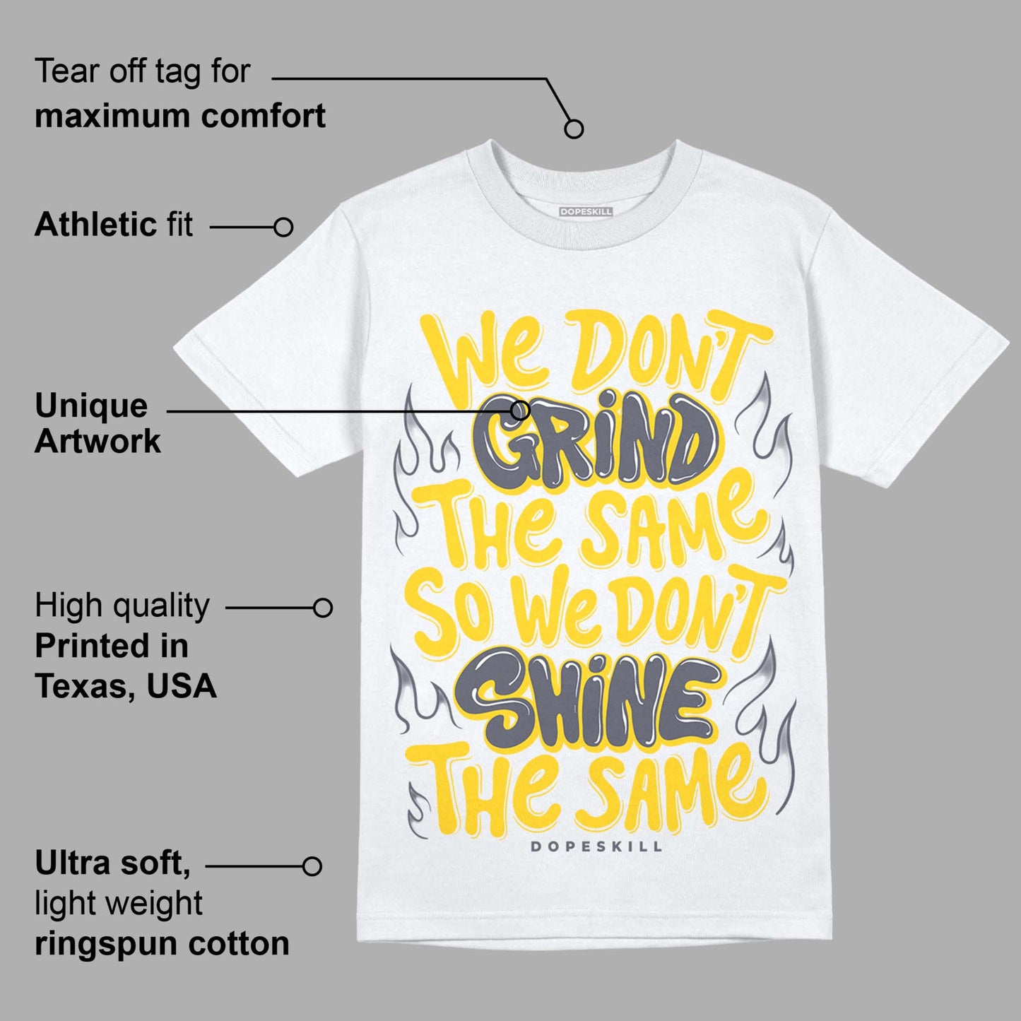 Lightning 4s DopeSkill T-Shirt Grind Shine Graphic