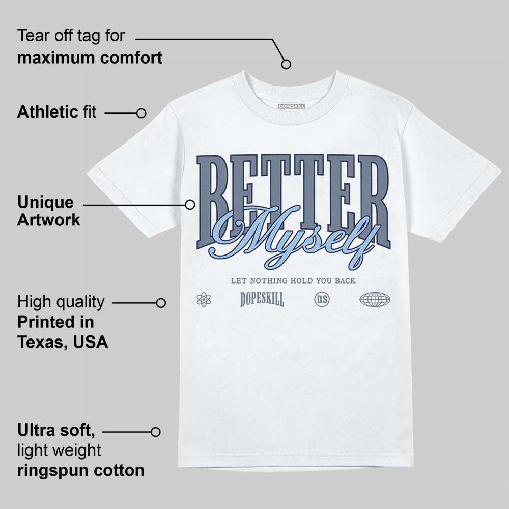 9060 Grey Day DopeSkill T-Shirt Better Myself Graphic