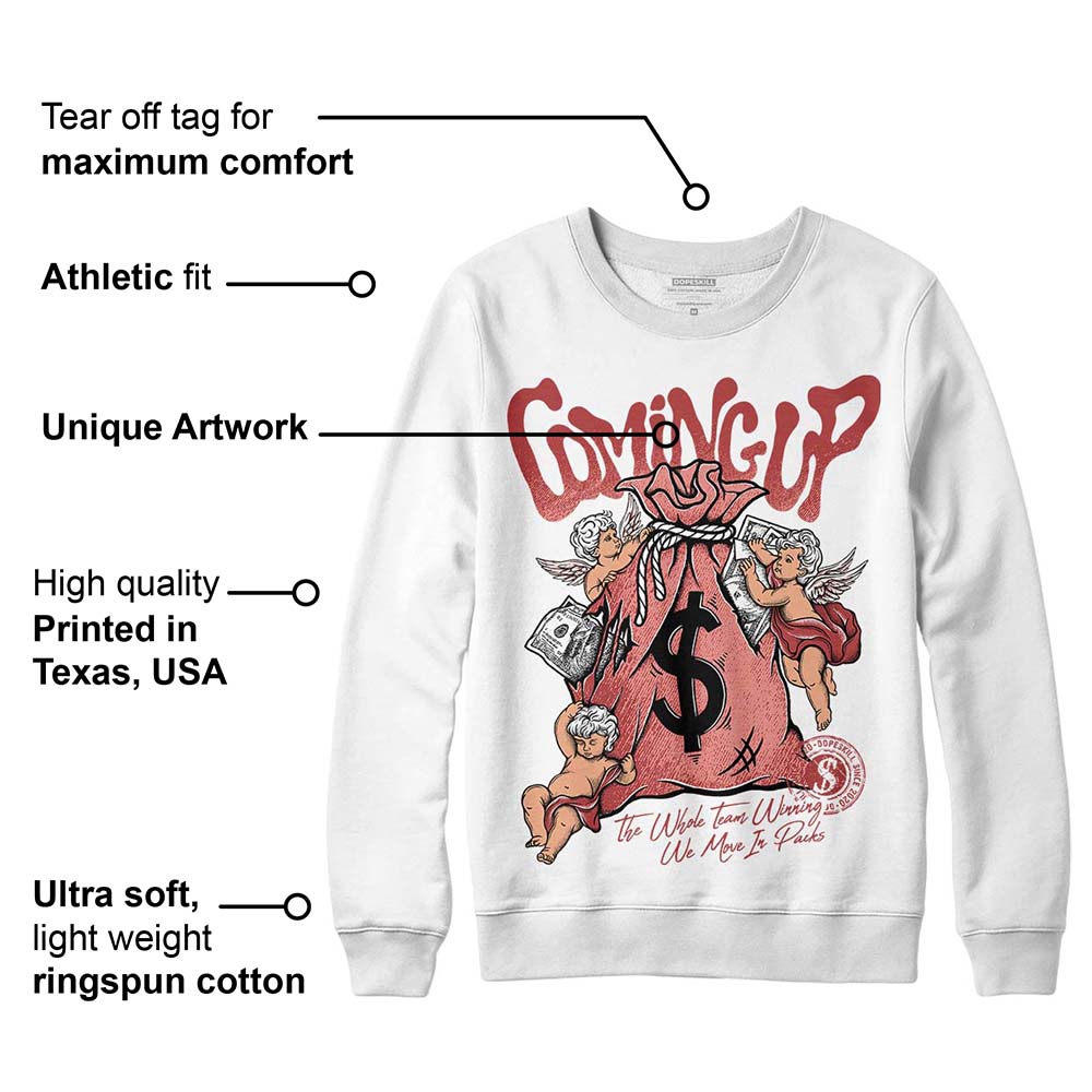 Dune Red 13s DopeSkill Sweatshirt Money Bag Coming Up Graphic