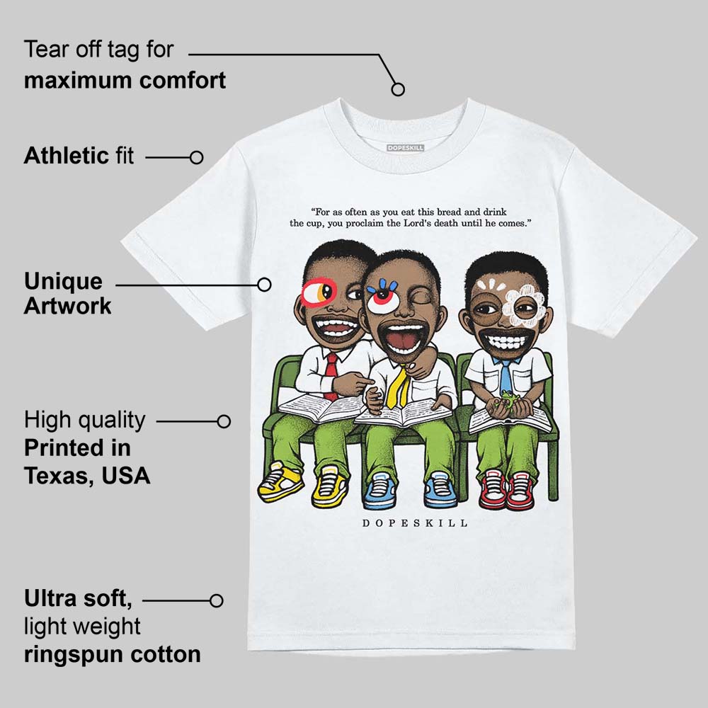 Dunk 'Chlorophyll' DopeSkill T-Shirt First Sunday Graphic