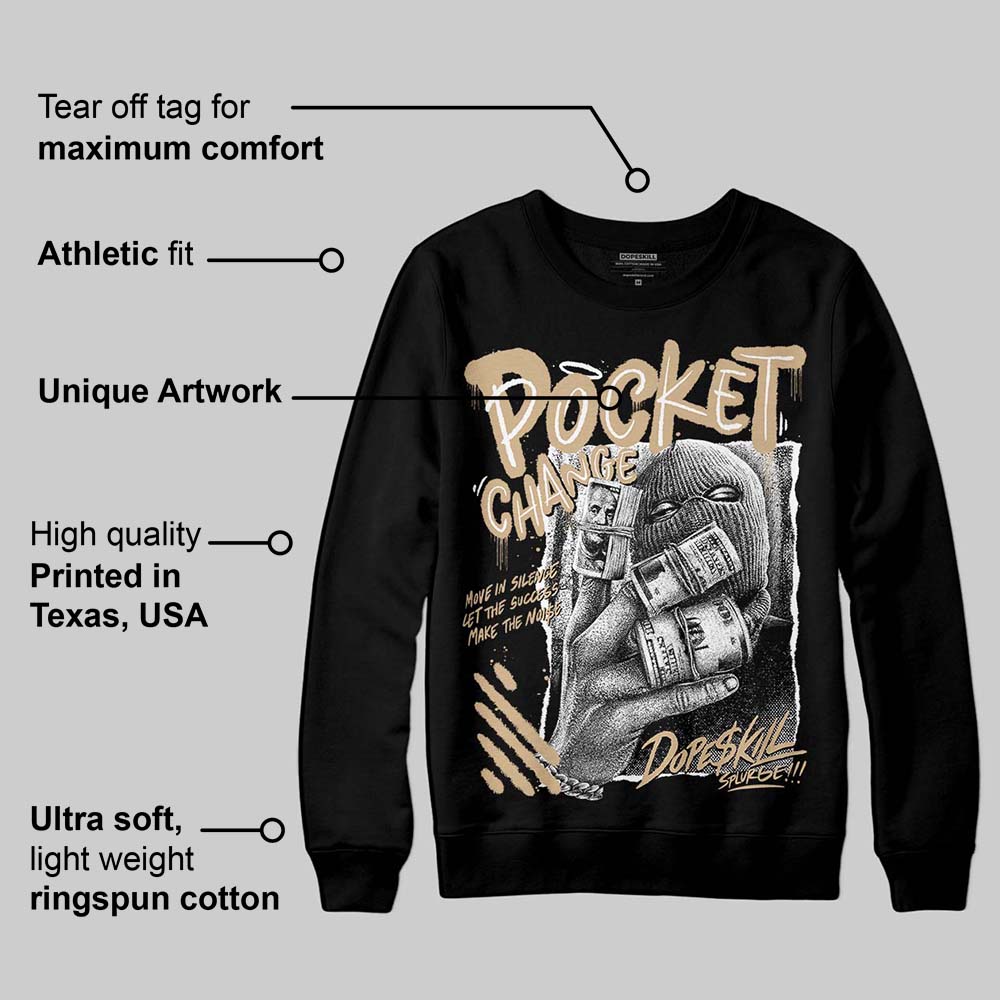 TAN Collection DopeSkill Sweatshirt Pocket Change Graphic