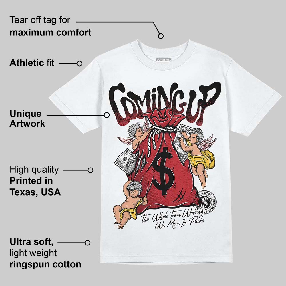 Ferrari 14s DopeSkill T-Shirt Money Bag Coming Up Graphic