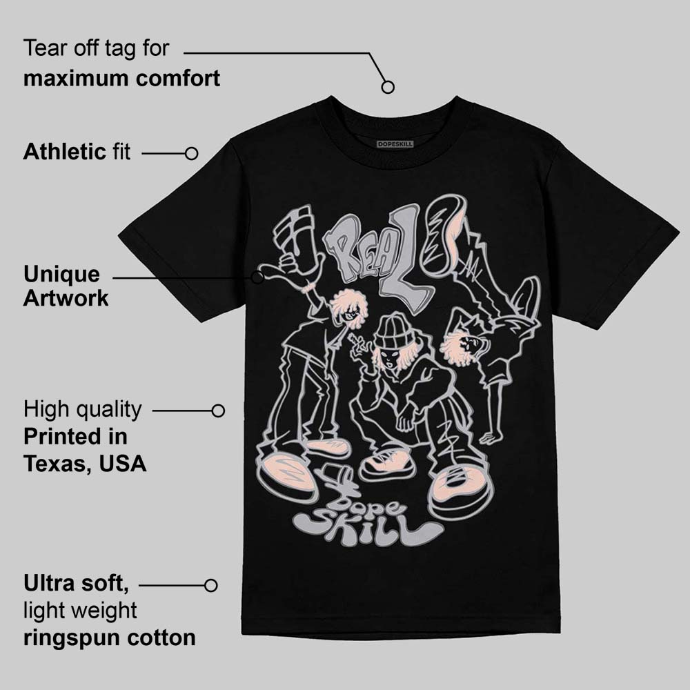 1130 Oyster Grey DopeSkill T-Shirt Real Y2K Players Graphic