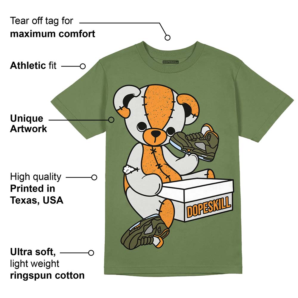 Olive 5s DopeSkill Olive T-shirt Sneakerhead BEAR Graphic