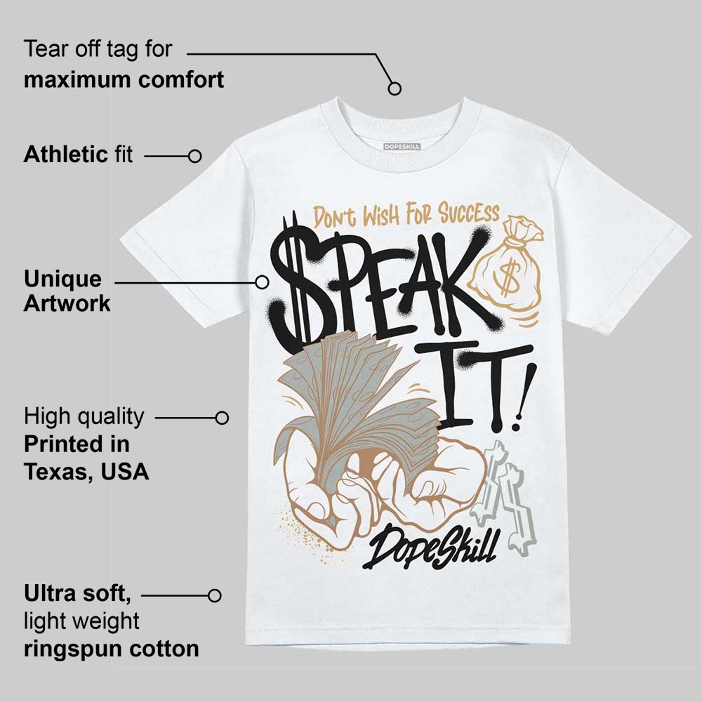 1906R ‚ÄòWhite Gold‚Äô DopeSkill T-Shirt Speak It Graphic