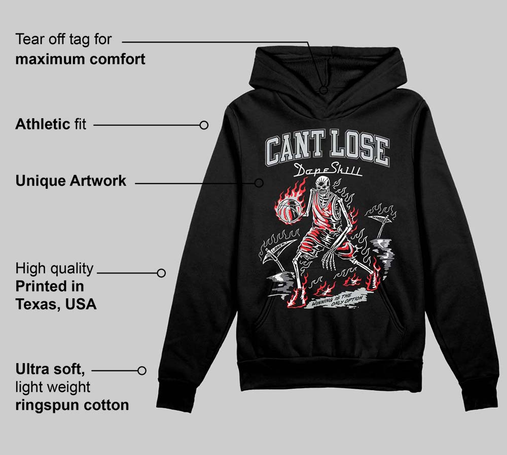 Fear 4s DopeSkill Hoodie Sweatshirt Cant Lose Graphic