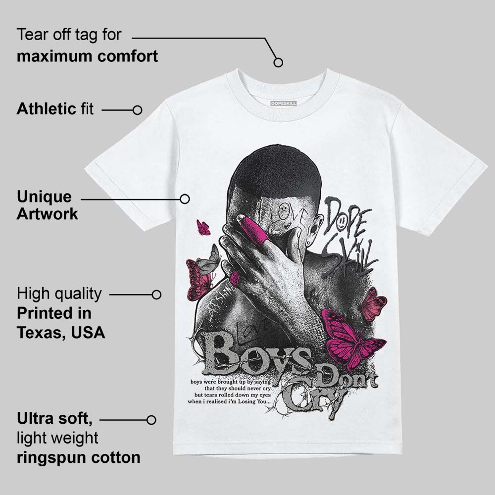 Black Cat 3s DopeSkill T-Shirt Boys Don't Cry Graphic