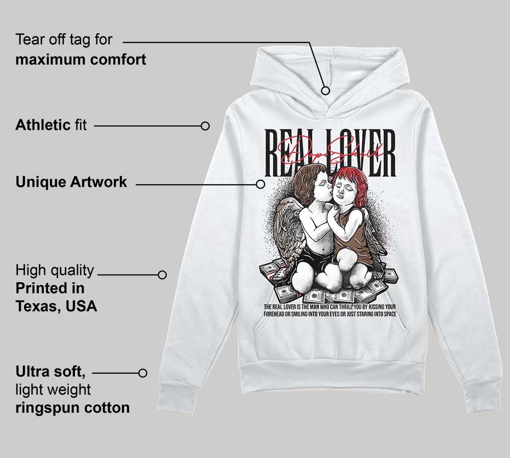 Olive 9s DopeSkill Hoodie Sweatshirt Real Lover Graphic