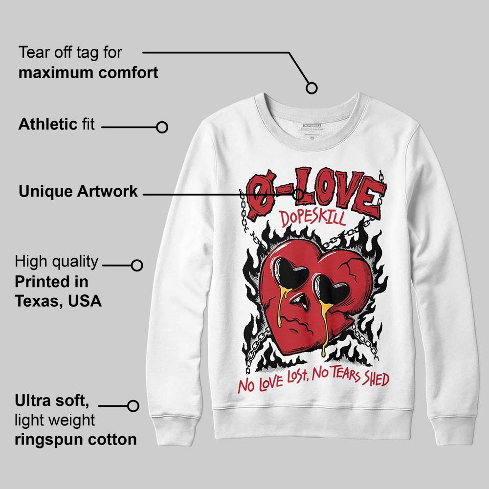 Ferrari 14s DopeSkill Sweatshirt Crying Heart Graphic
