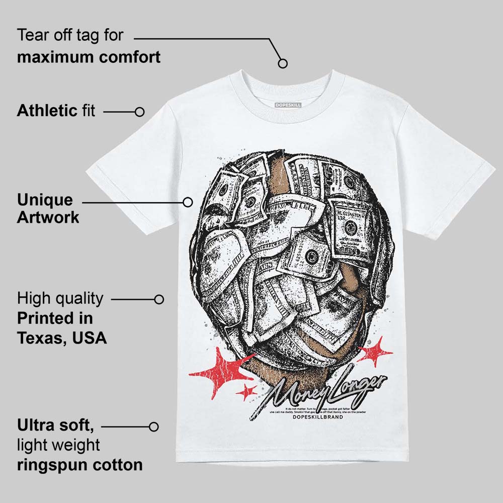 Grey Collection DopeSkill T-Shirt Money Longer Graphic