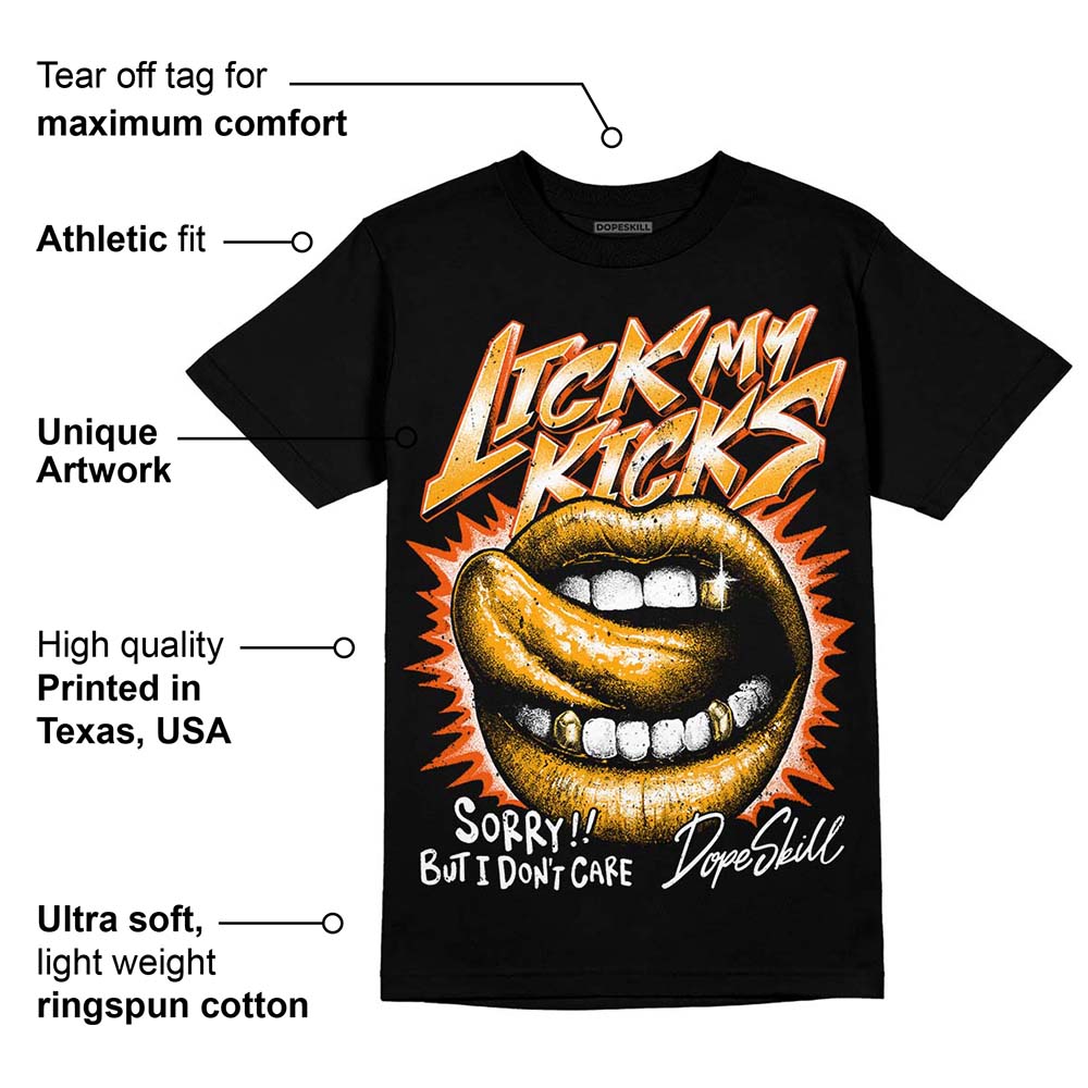 Black Taxi 12s DopeSkill T-Shirt Lick My Kicks Graphic