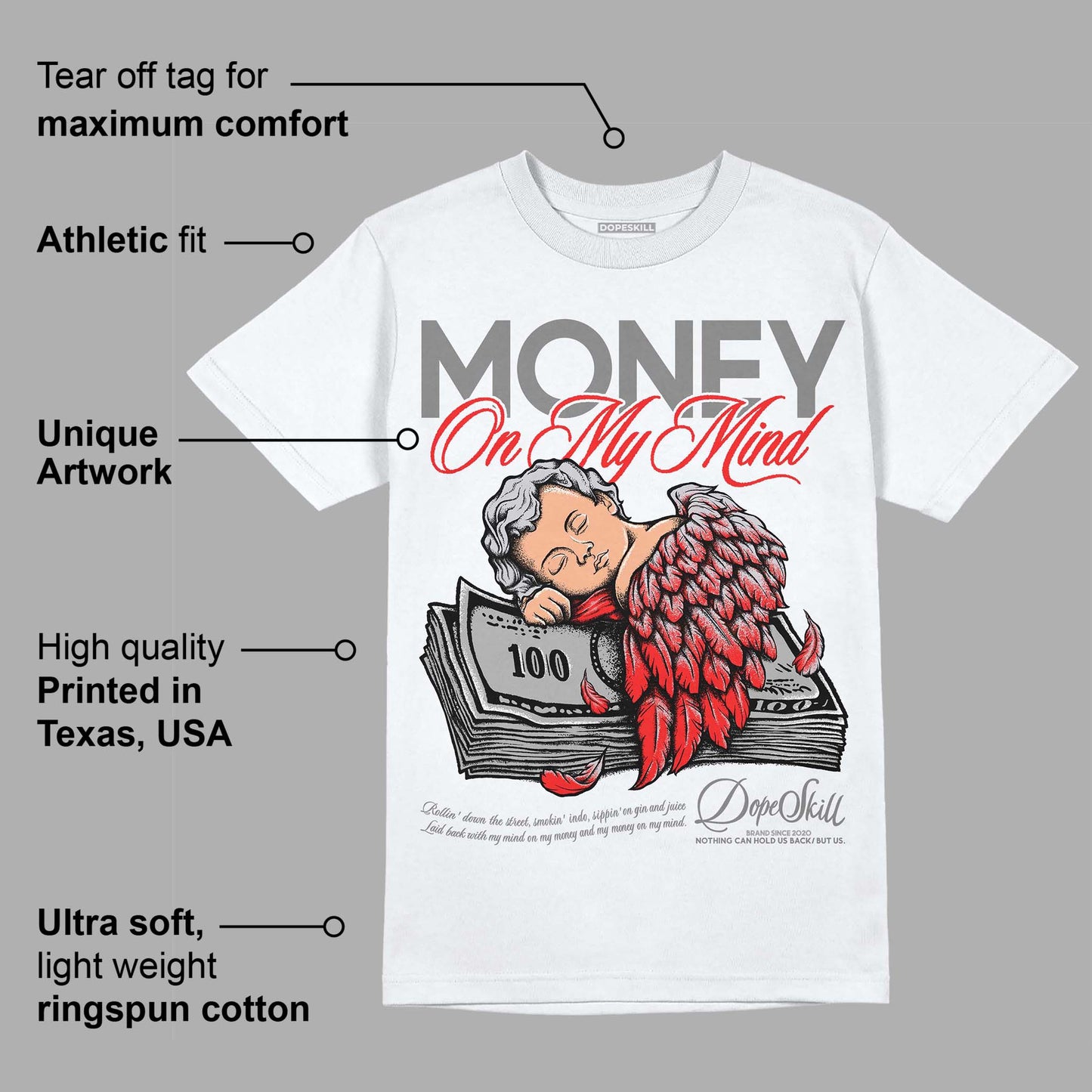 Grey Collection DopeSkill T-Shirt MOMM Graphic