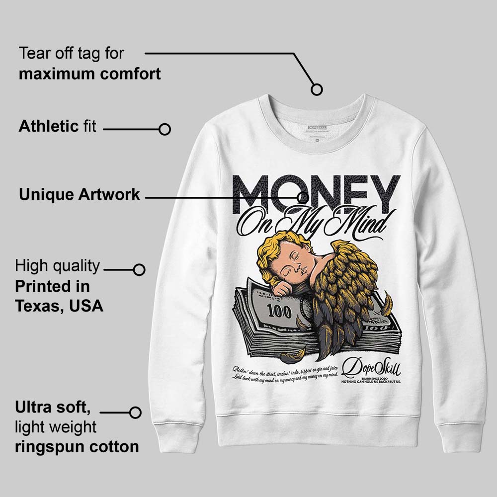 Black Cat 3s DopeSkill Sweatshirt MOMM Graphic