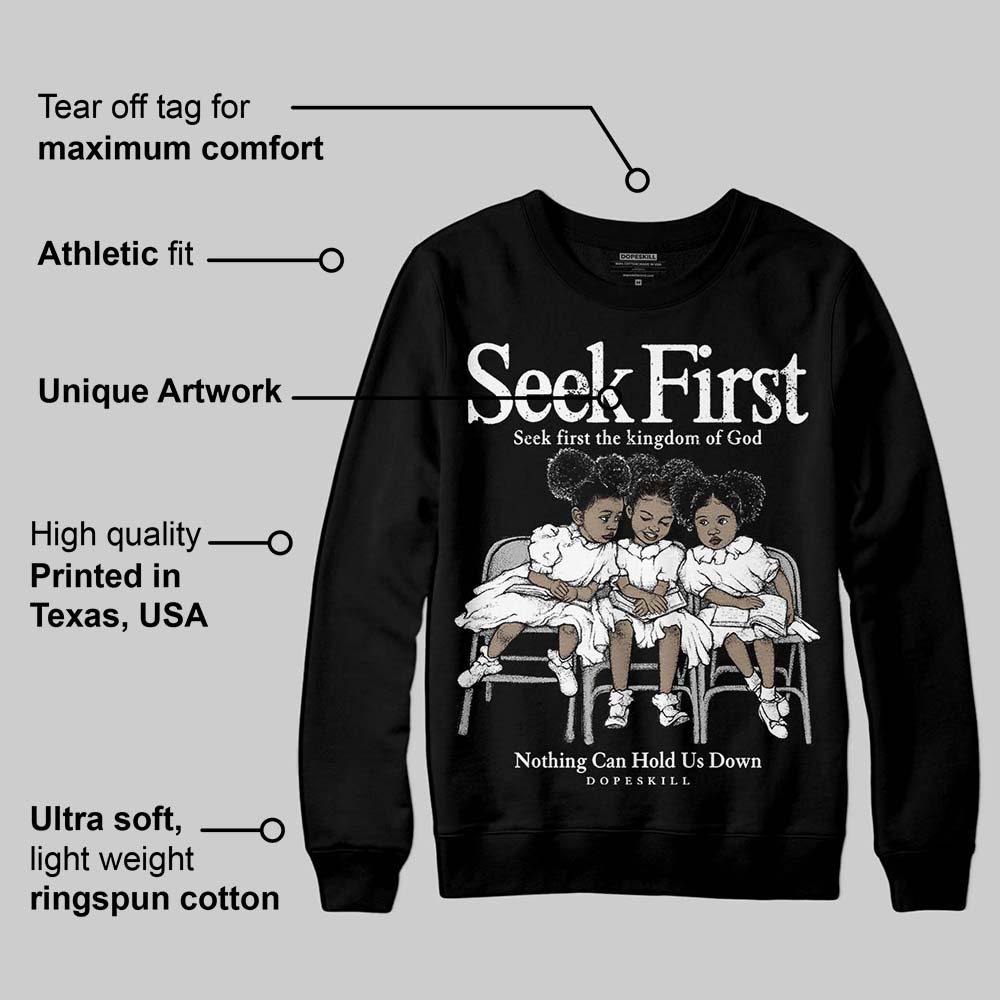 Dunk Panda White Black DopeSkill Sweatshirt New Seek First Graphic