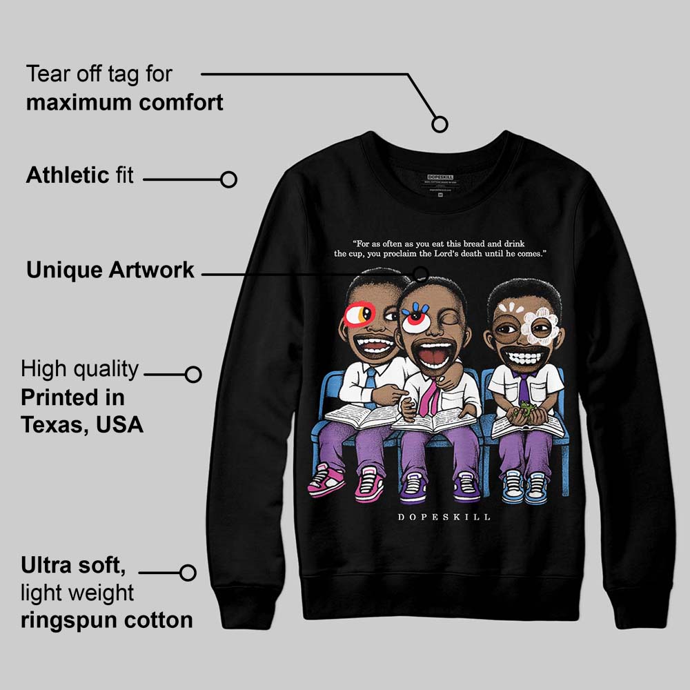 PURPLE Collection DopeSkill Sweatshirt First Sunday Graphic
