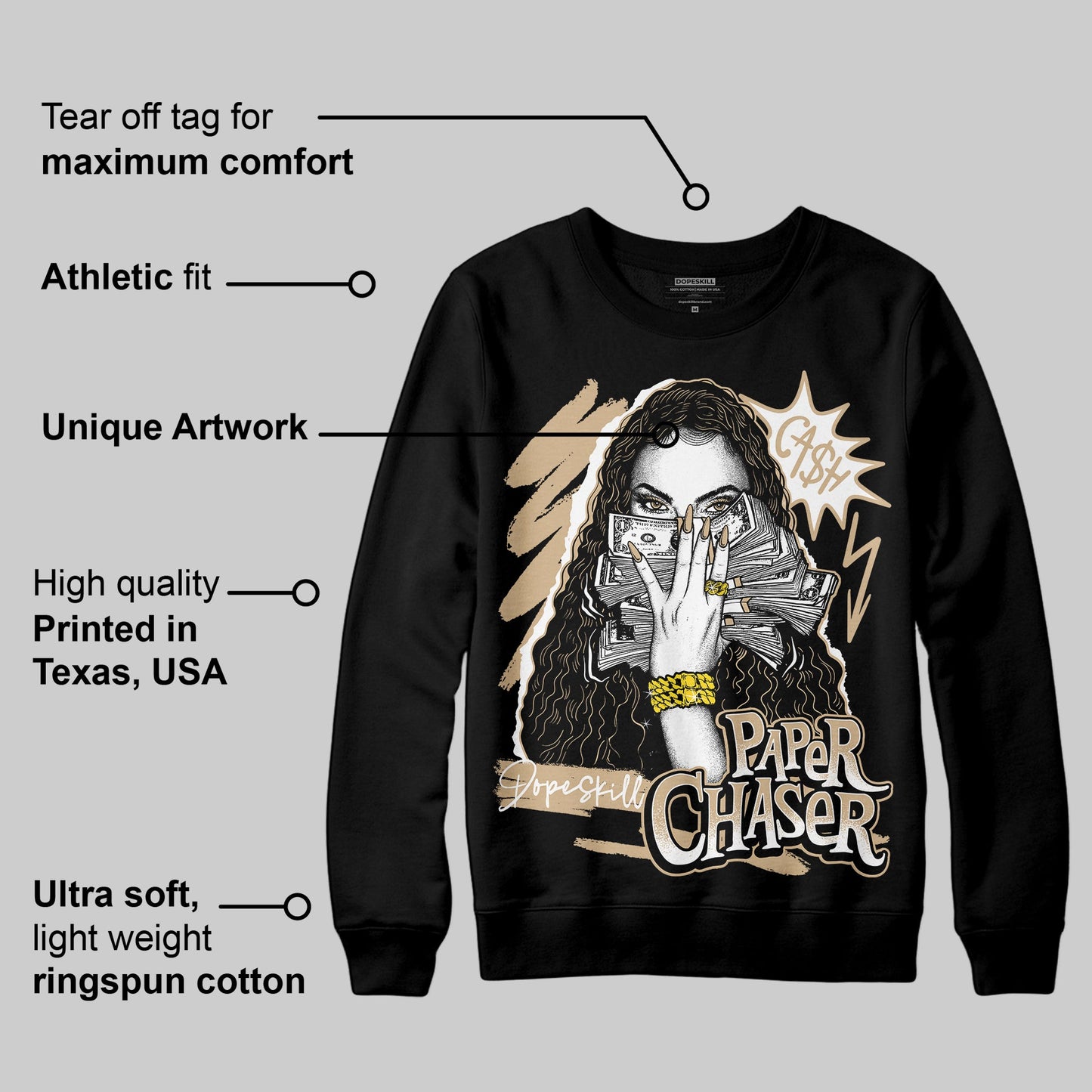 TAN Collection DopeSkill Sweatshirt NPC Graphic
