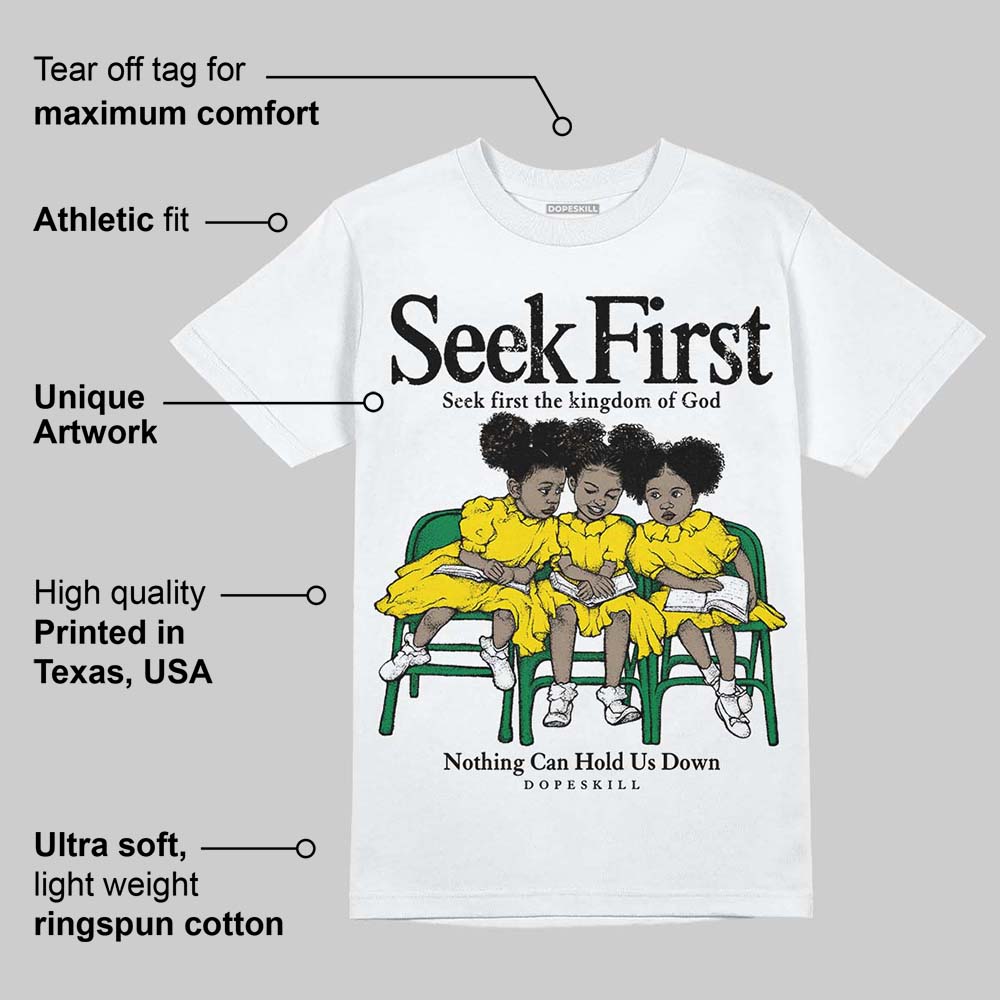 Dunk Reverse Brazil DopeSkill T-Shirt New Seek First Graphic