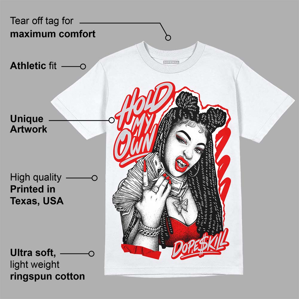 Red Cement 4S DopeSkill T-Shirt New H.M.O Graphic