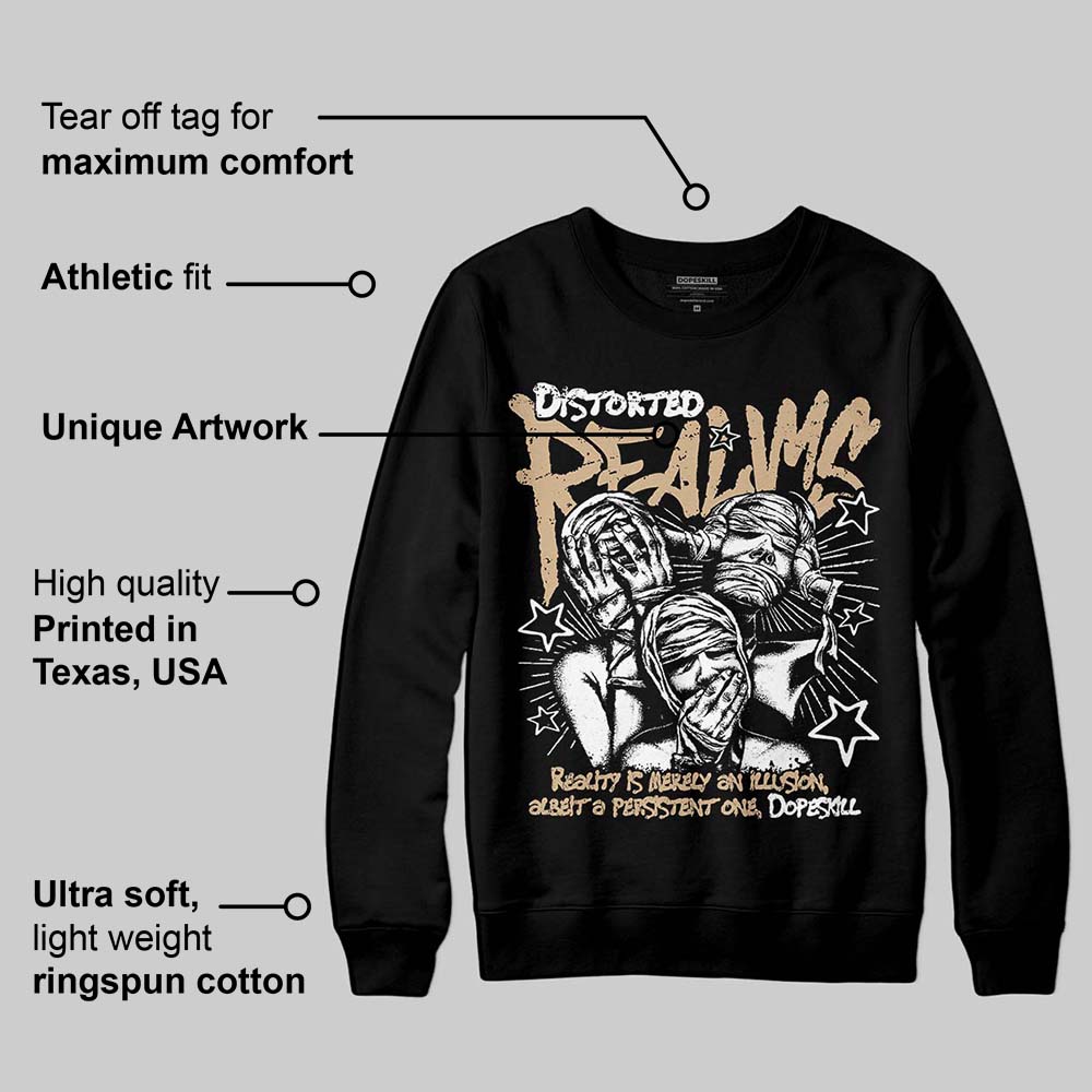 TAN Collection DopeSkill Sweatshirt Distorted Realms Graphic