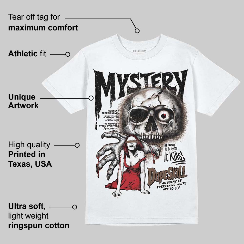 Olive 9s DopeSkill T-Shirt Mystery Ghostly Grasp Graphic