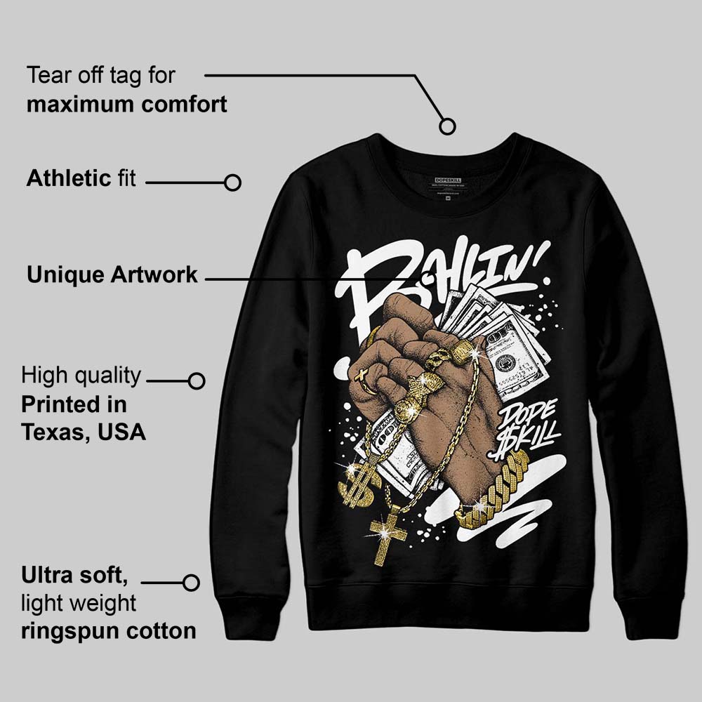 Black and White Collection DopeSkill Sweatshirt Always Ballin' Graphic