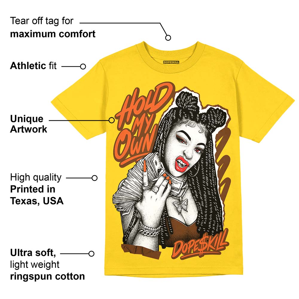Yellow Collection DopeSkill Gold T-shirt New H.M.O Graphic