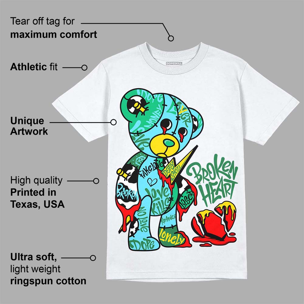 Chunky Dunks DopeSkill T-Shirt Broken Heart Graphic