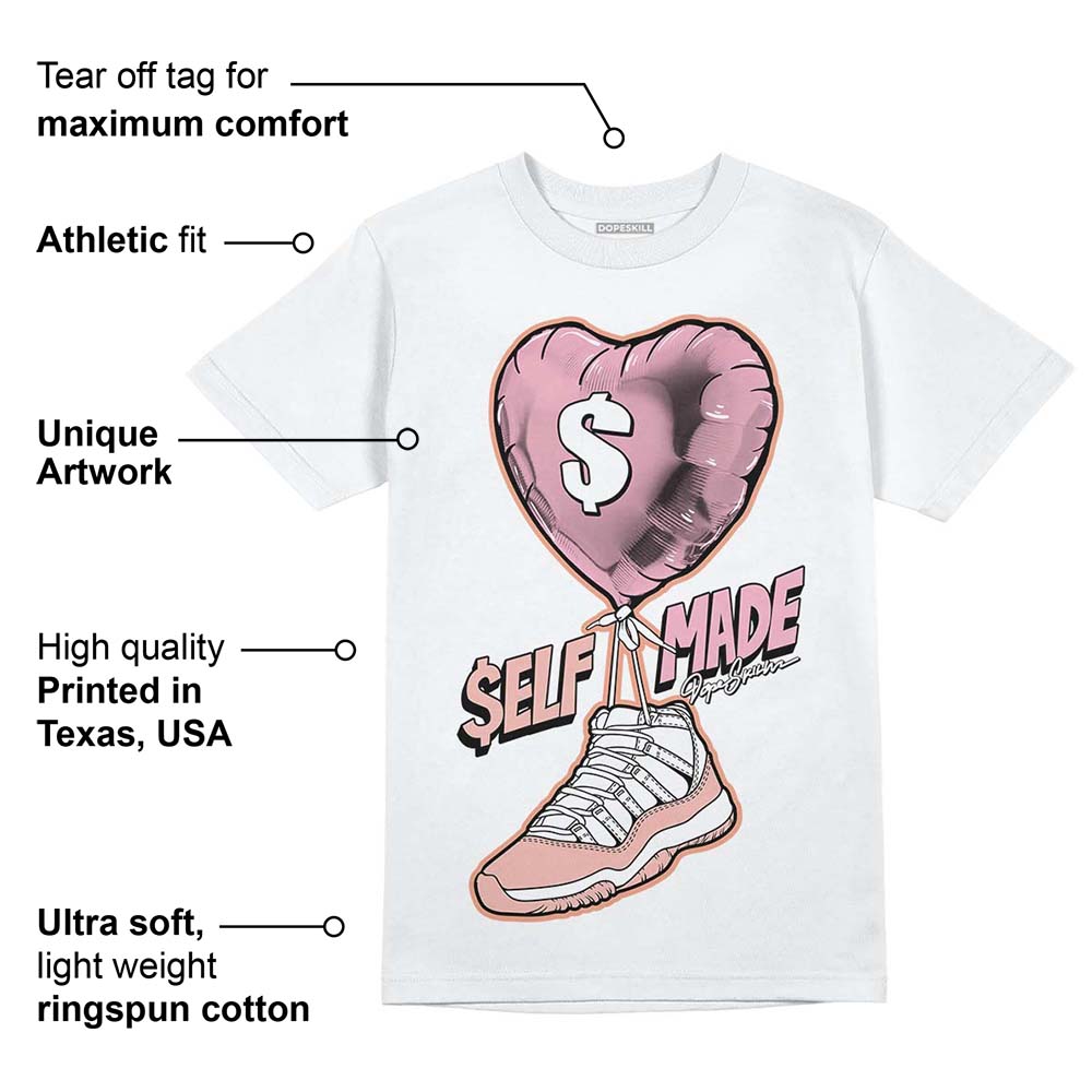 Legend Pink 11s DopeSkill T-Shirt Self Made Graphic