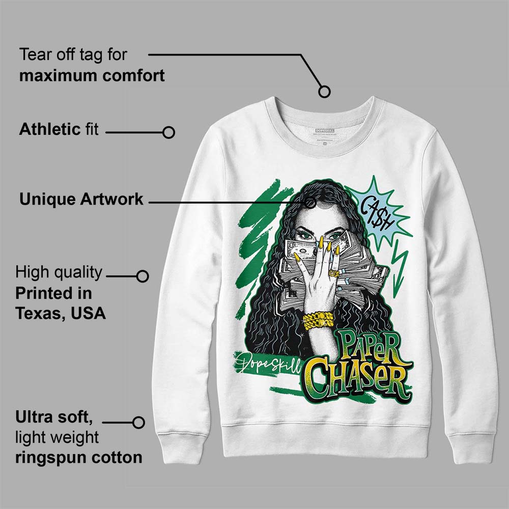 Lucky Green 5s DopeSkill Sweatshirt NPC Graphic