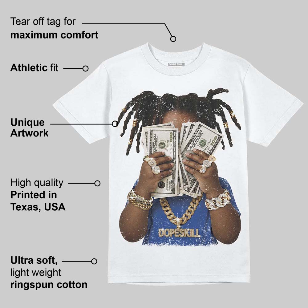 Royal Blue Collection DopeSkill T-Shirt Rich Youth Graphic