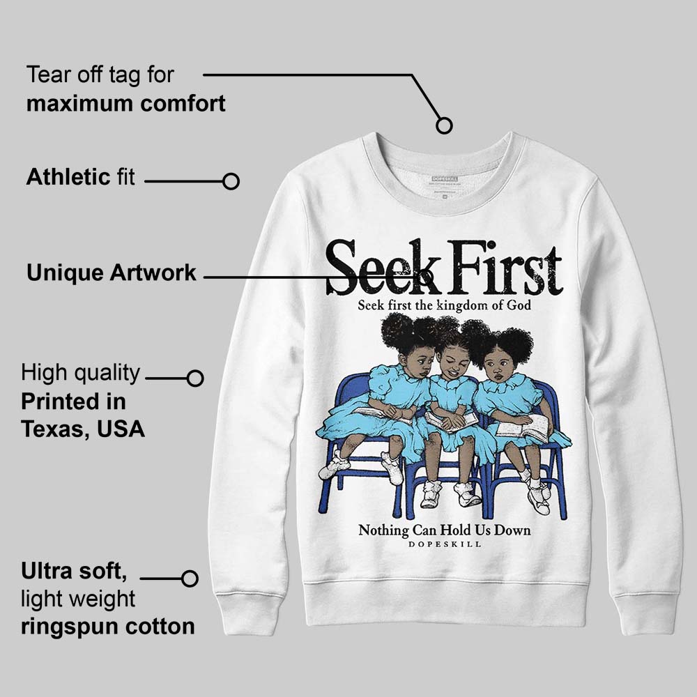 SB Dunk Argon DopeSkill Sweatshirt New Seek First Graphic