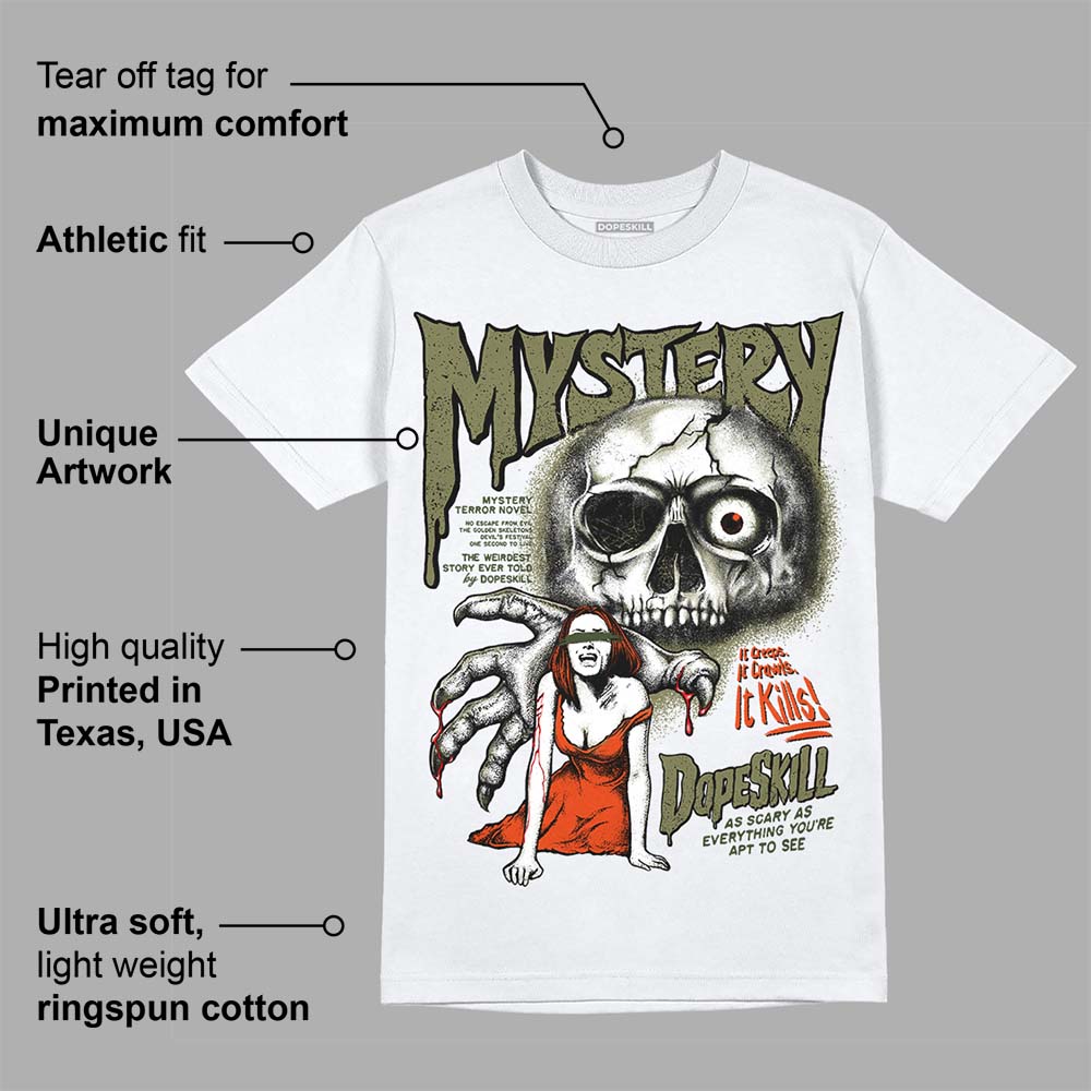 Olive Collection DopeSkill T-Shirt Mystery Ghostly Grasp Graphic