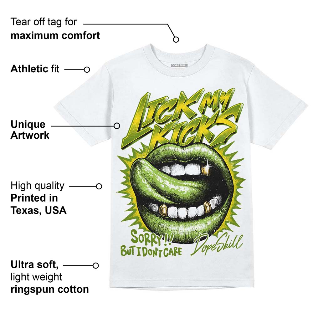 Dunk 'Chlorophyll' DopeSkill T-Shirt Lick My Kicks Graphic