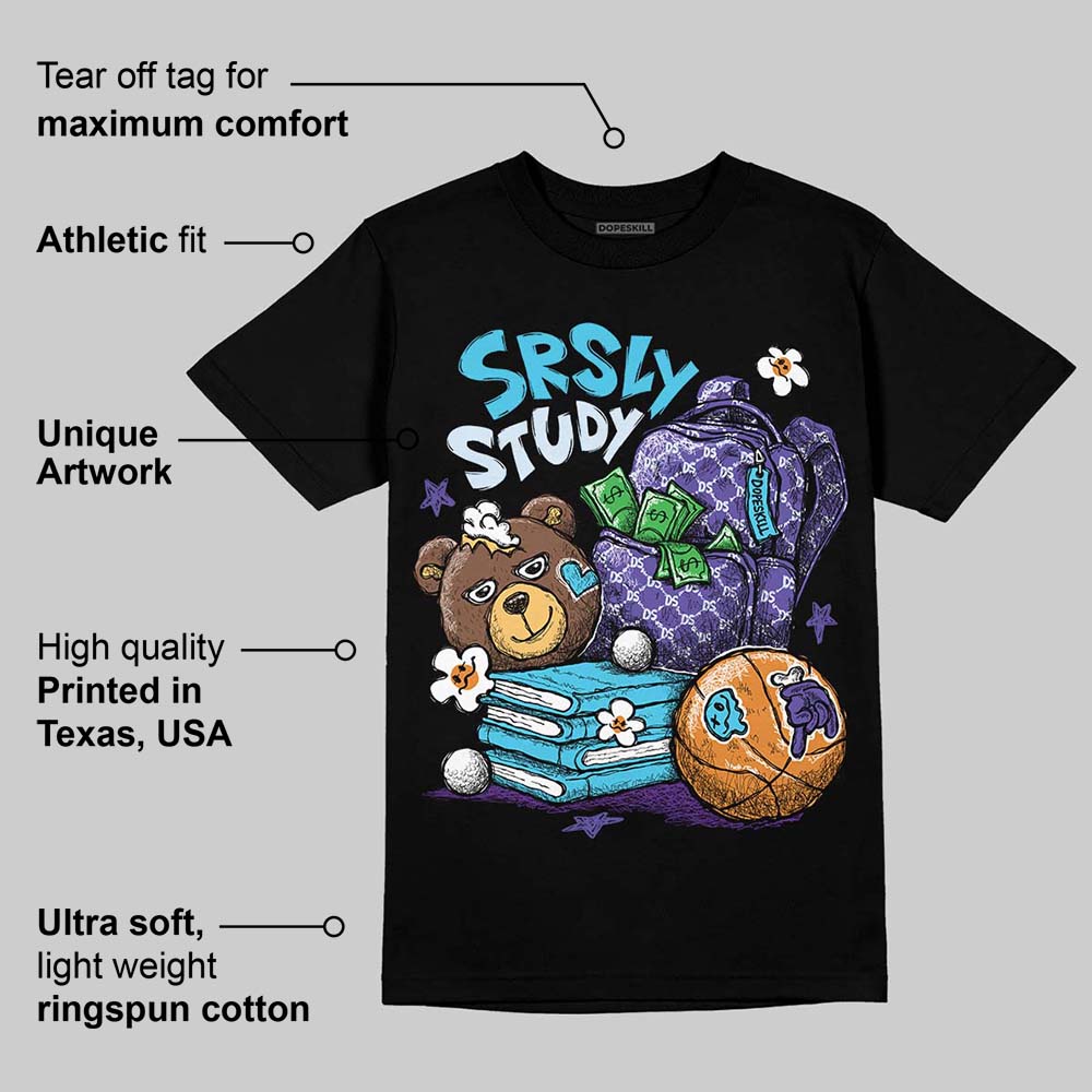Aqua 6s DopeSkill T-Shirt SRSLY Study Graphic