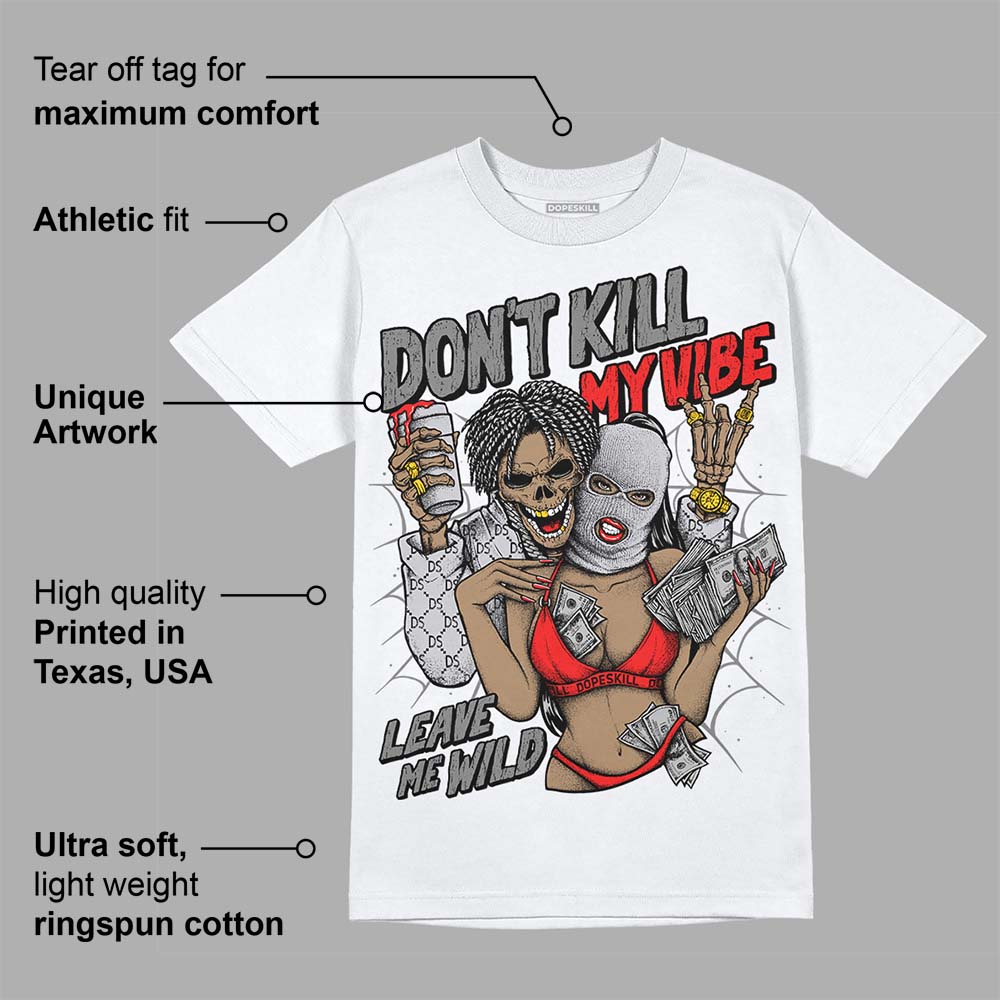 Grey Collection DopeSkill T-Shirt Don't Kill My Vibe Graphic