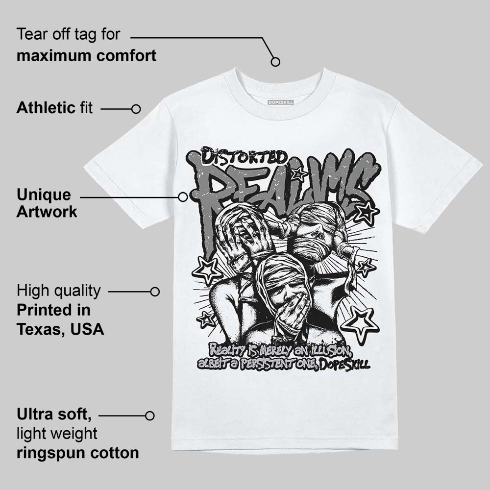 Grey Collection DopeSkill T-Shirt Distorted Realms Graphic
