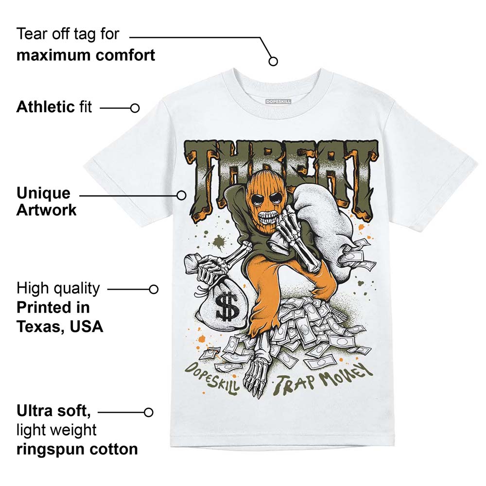 Olive 5s DopeSkill T-Shirt Threat Graphic